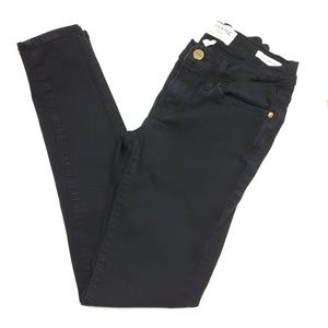 Frame Le Color de Jeanne Black Skinny Jeans